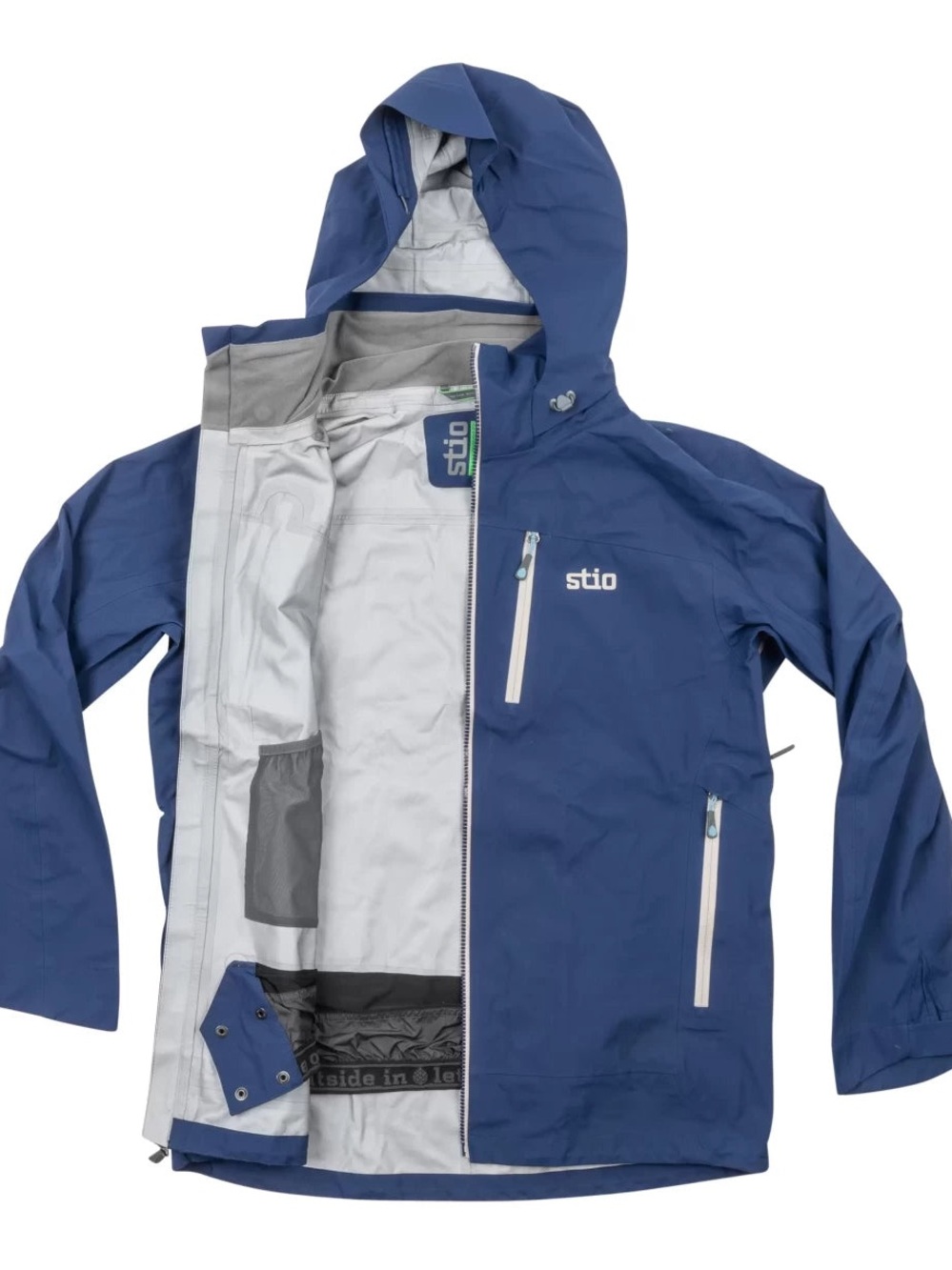 STIO ENVIRON JACKET - MEN'S
Waterproof Hooded Jacket - Blue